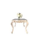 میز غذاخوری ماندگار روبینا مربع صفحه شیشه چاپی 8 میل