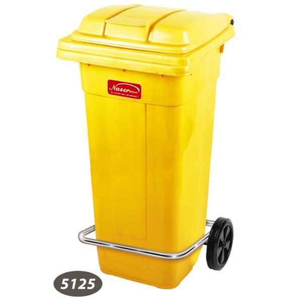 سطل پدالی چرخدار NS-5125