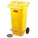 سطل پدالی چرخدار NS-5125