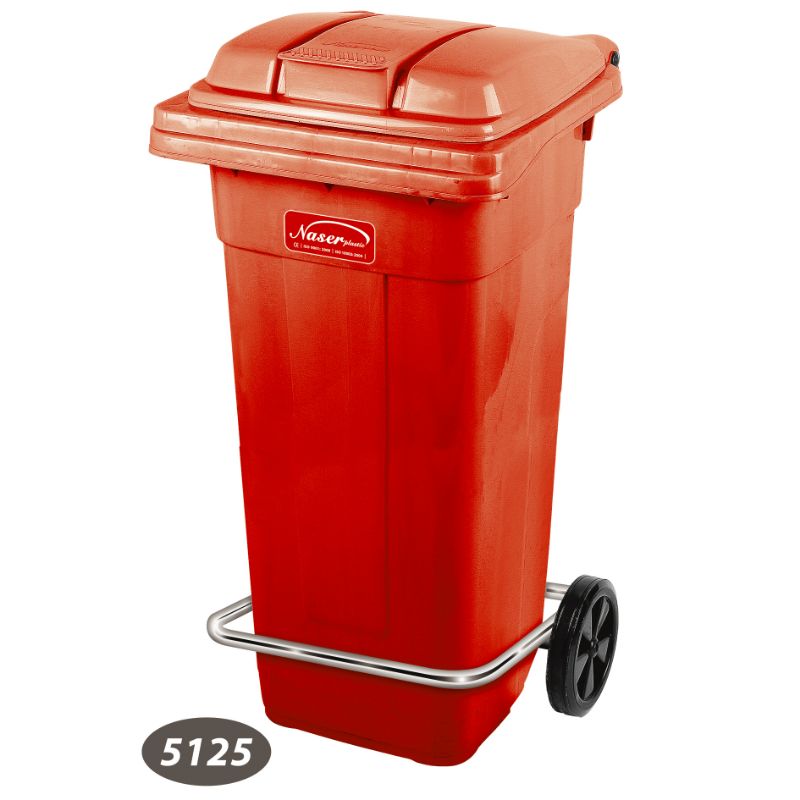 سطل پدالی چرخدار NS-5125