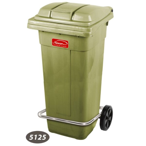 سطل پدالی چرخدار NS-5125