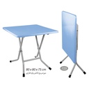 میز مربع پایه فلزی تاشو NS-723