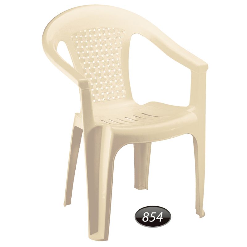 صندلی دسته دار  حصیری NS-854