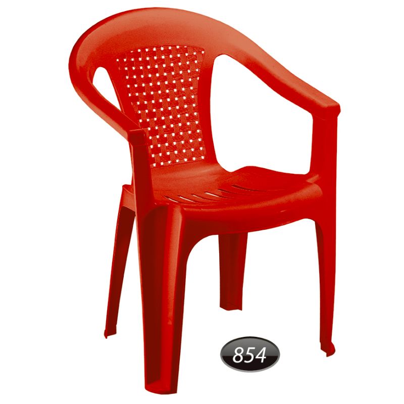 صندلی دسته دار  حصیری NS-854