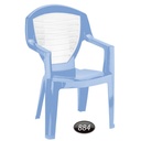 صندلی دسته دار  دو رنگ NS-884