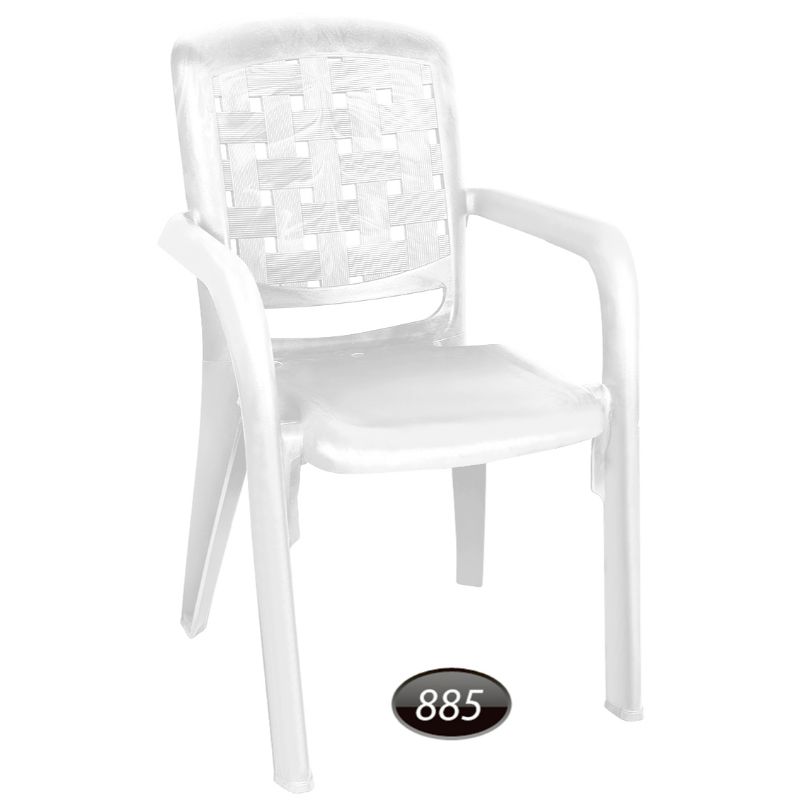 صندلی دسته دار حصیری ناصر 885