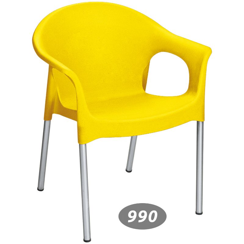 صندلی دسته دار  پایه فلزی NS-990