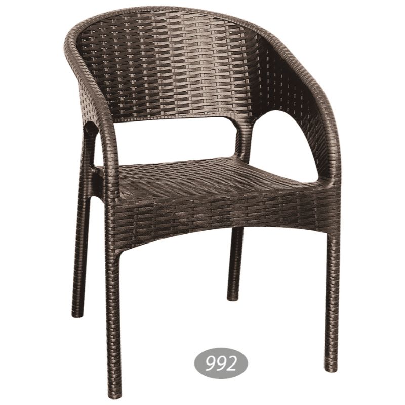 صندلی دسته دار حصیری NS-992