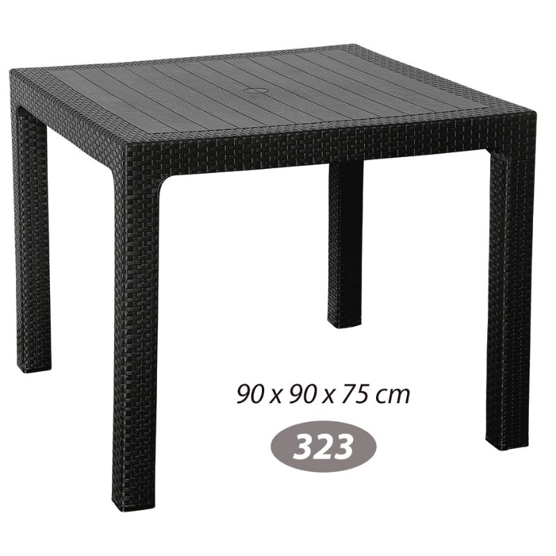 میز مربع حصیر باف NS-323