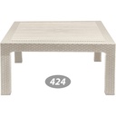 میز جلو مبلی  حصیری مربع NS-424