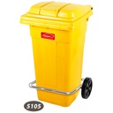 سطل پدالی  چرخدارNS-5105