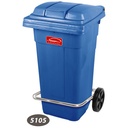 سطل پدالی  چرخدارNS-5105