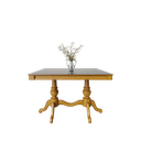 میز غذاخوری سپند 6نفره صفحه شیشه