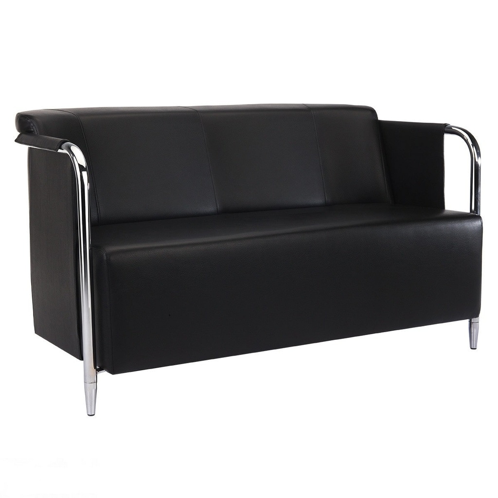 کاناپه دو نفره شیرازه KATRIN پایه آبکاری کروم