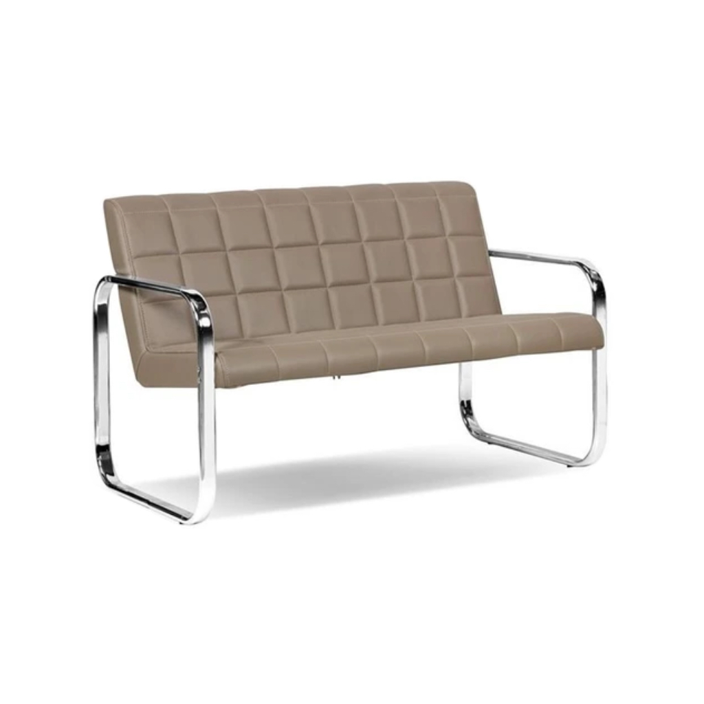 کاناپه دو نفره شیرازه 722 ELIT فریم آبکاری کروم