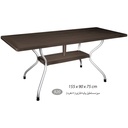 میز مستطیل پایه فلزی 8 نفره ناصر 920