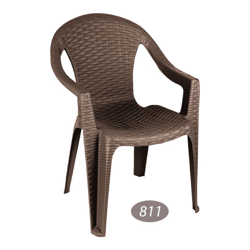 صندلی دسته دار بزرگ حصیری ناصر 811