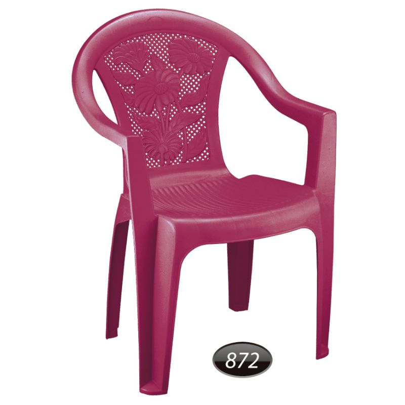 صندلی دسته دار بزرگ گلدار ناصر 872