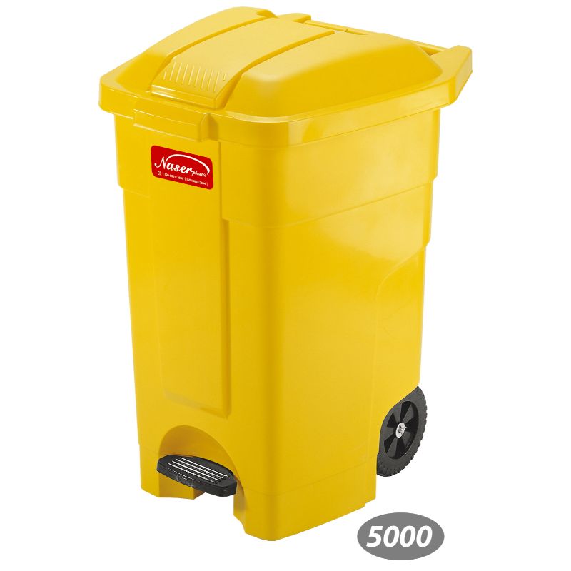 سطل پدالی چرخدار ناصر 5000