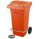 سطل پدالی  چرخدار ناصر 5105