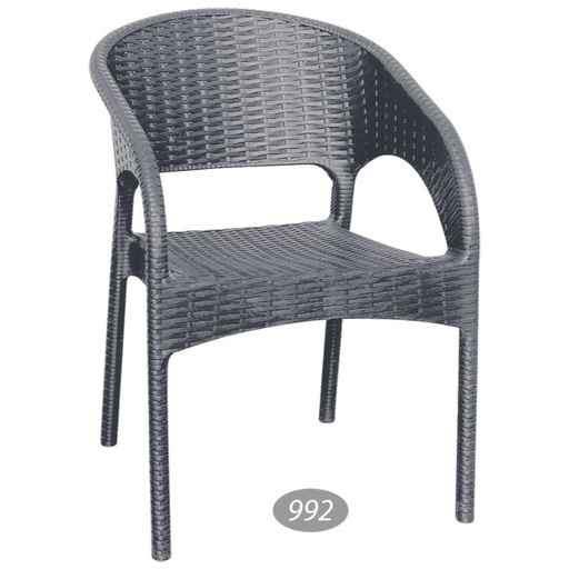 صندلی دسته دار حصیری ناصر 992